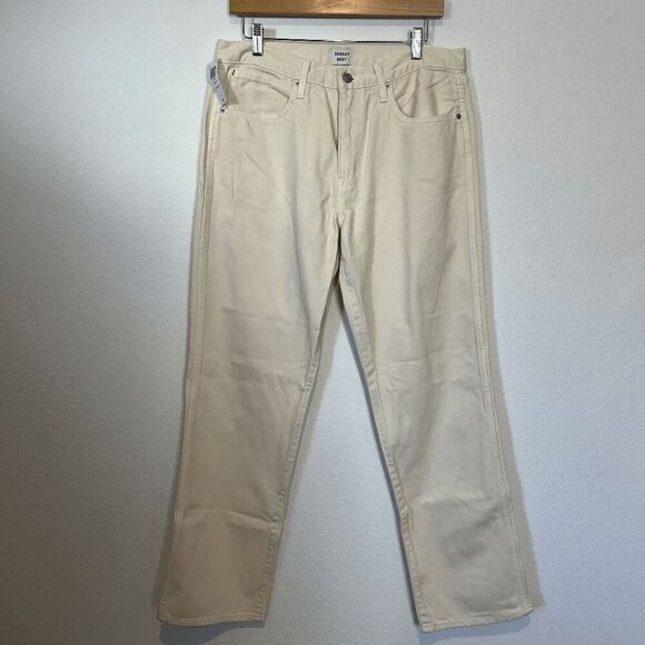Aritzia Sunday Best Dylan Denim Low Rise Straight Leg Jeans Women's Size 12 NWT - Picture 2 of 7